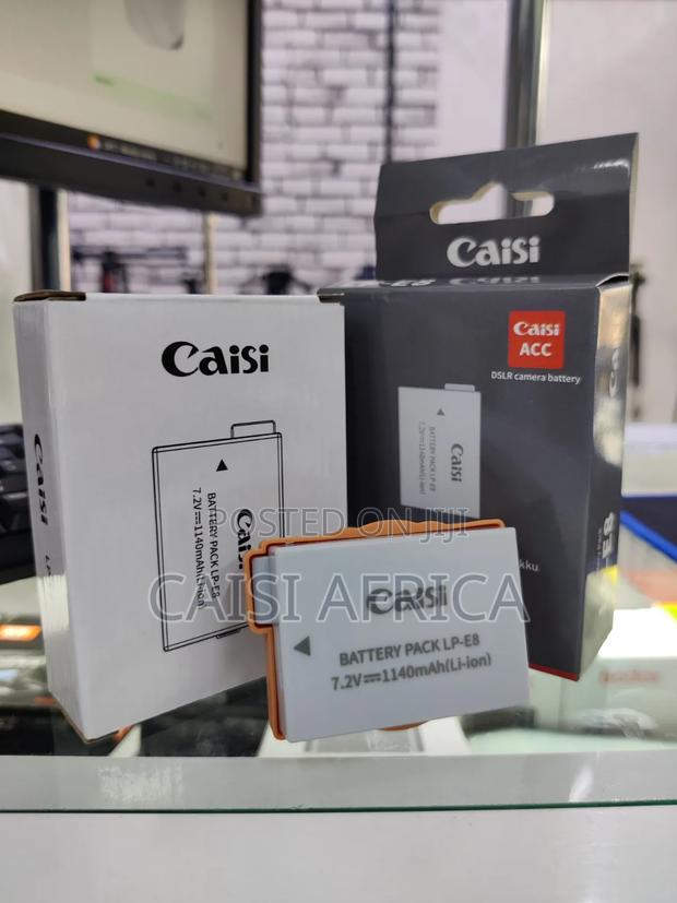 Caisi Lp-E8 Rechargeable Battery 1140mah - thumbnail 4