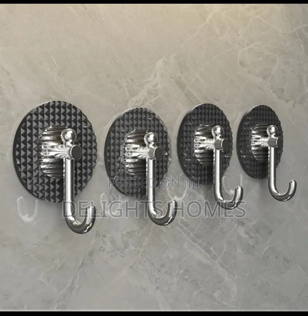 2pcs No Drilling Light Luxury Wall Hook_cu