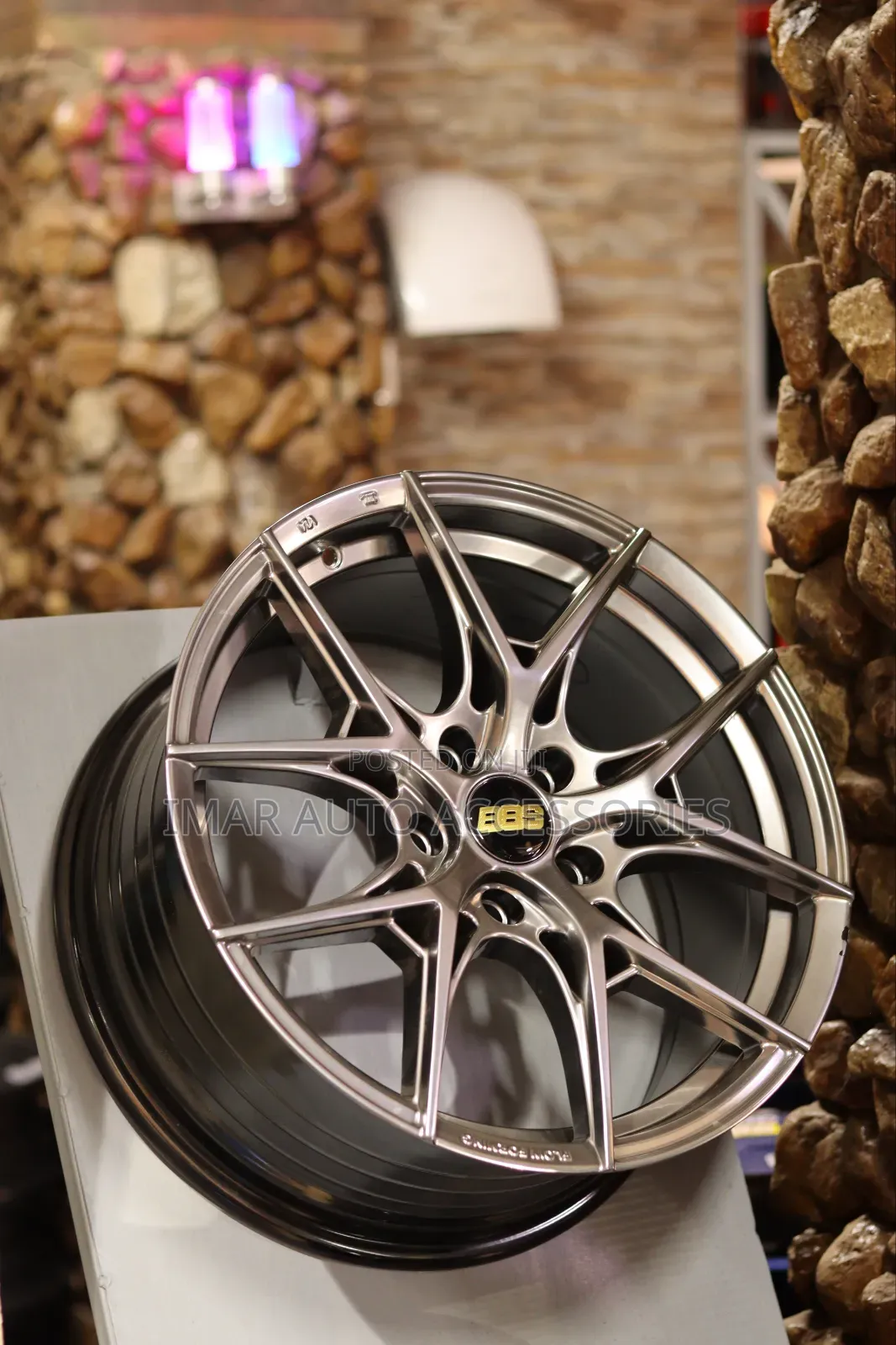 BBS Flow Formed Sport Wheels - Hyper Black Alloy Rims