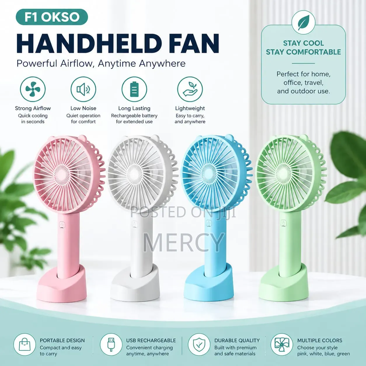Portable Handheld Fan