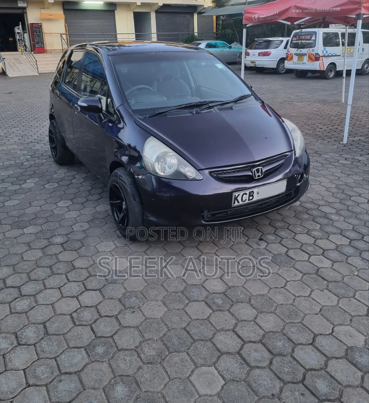 Honda Fit 2007 Black