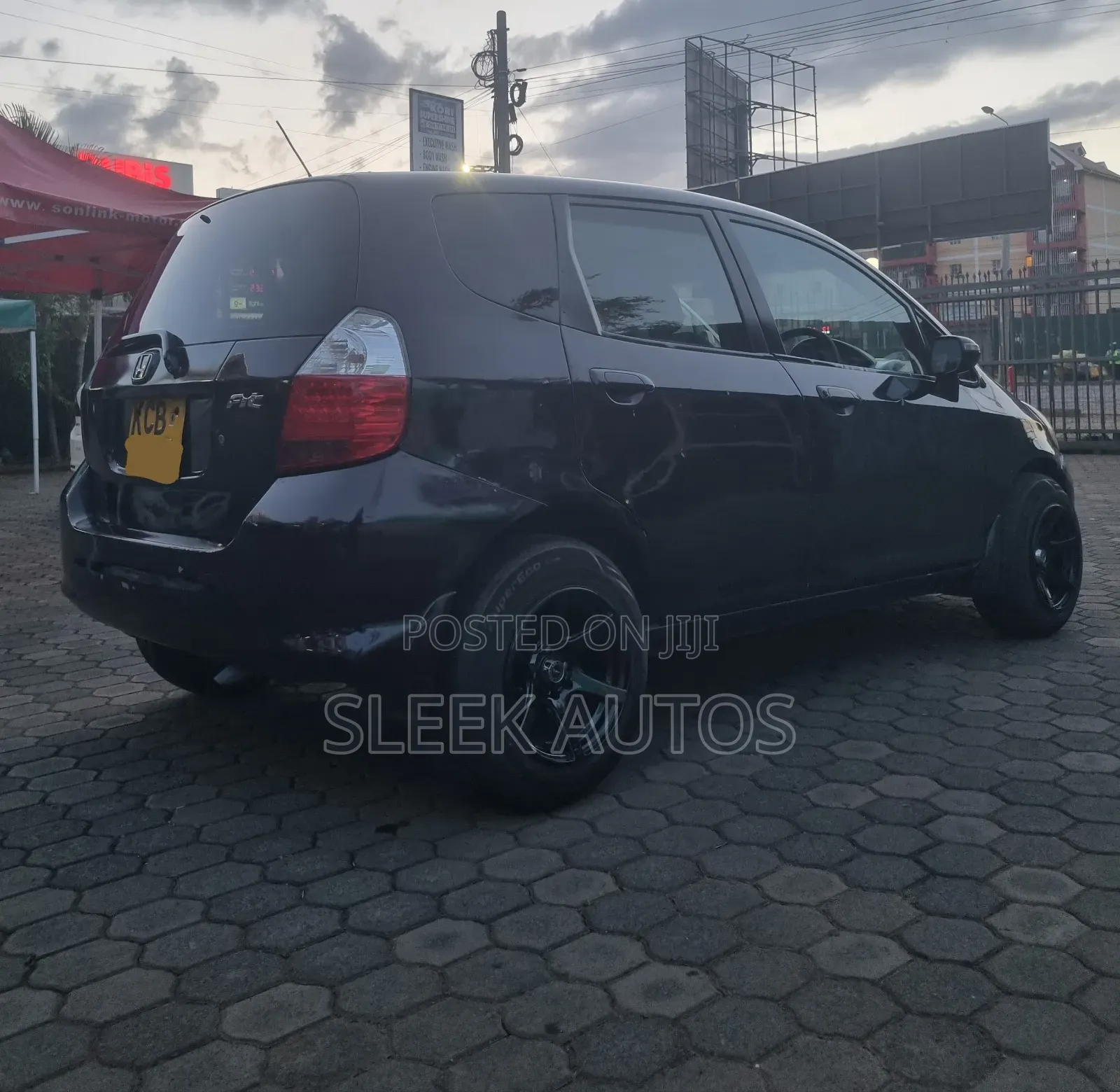Honda Fit 2007 Black