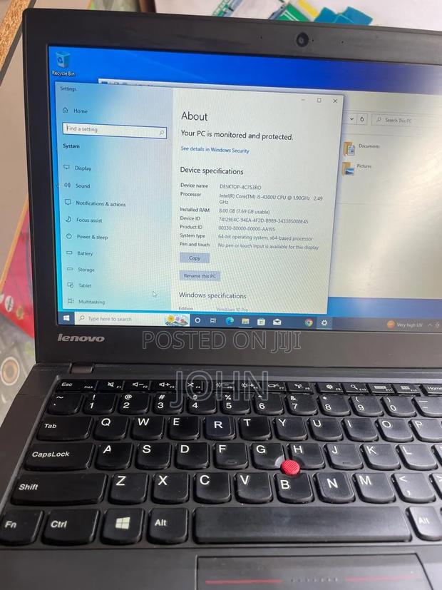 Laptop Lenovo ThinkPad X240 8GB Intel Core i5 HDD 500GB - thumbnail 7