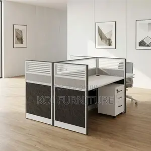 Office Workstation Modular 2-Way Office Workstation Set