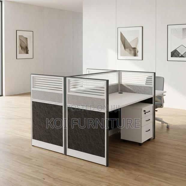 Office Workstation Modular 2-Way Office Workstation Set - thumbnail 2