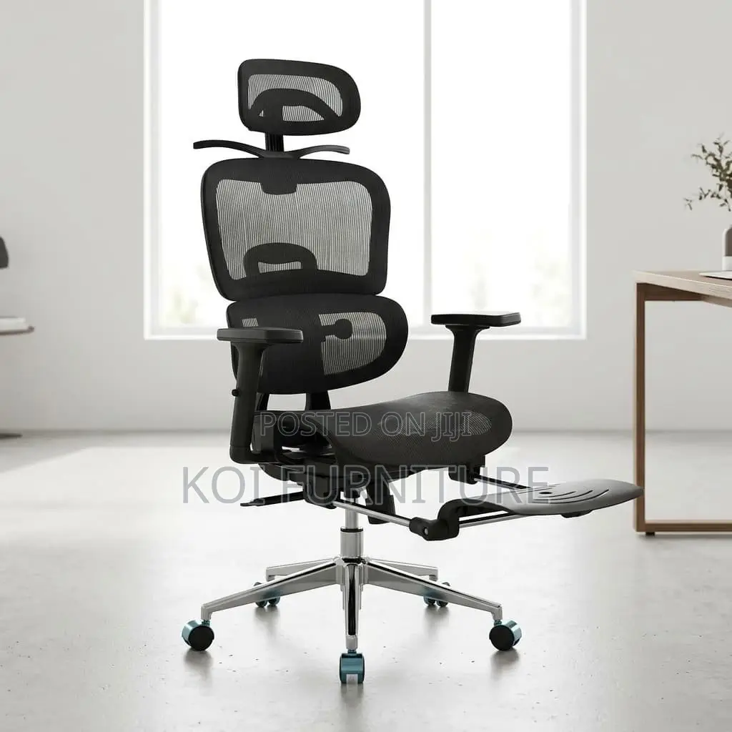 Office Chair :Ergonomic Office Chair Features a Breathable Mesh Design