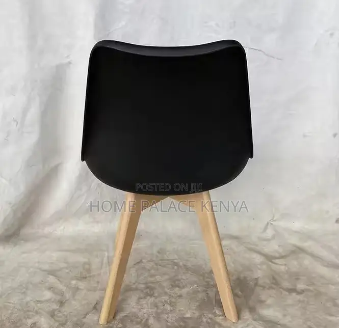 Dining Chair: Plastic Shell Dining Chair With Ergonomic Tulip Design