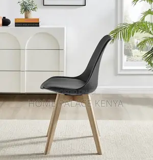 Dining Chair: Plastic Shell Dining Chair With Ergonomic Tulip Design