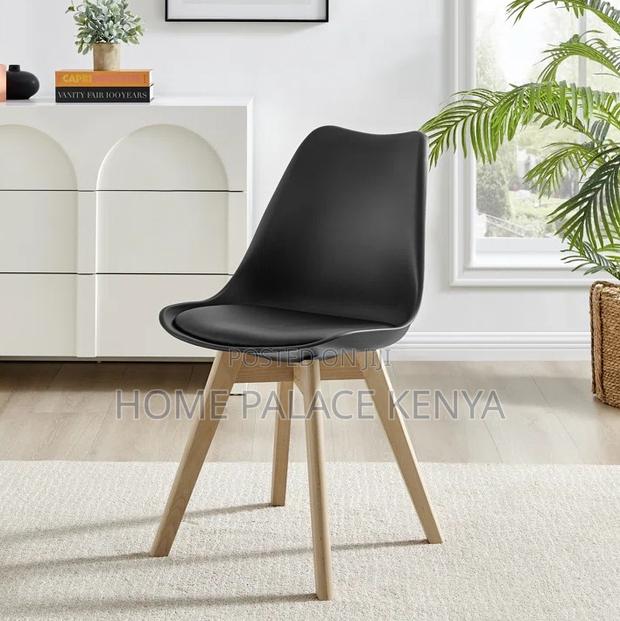 Dining Chair: Plastic Shell Dining Chair With Ergonomic Tulip Design - thumbnail 7
