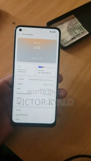 Oppo A78 4G 256 GB Blue