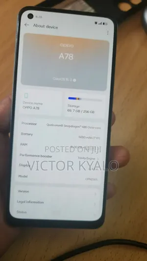 Oppo A78 4G 256 GB Blue