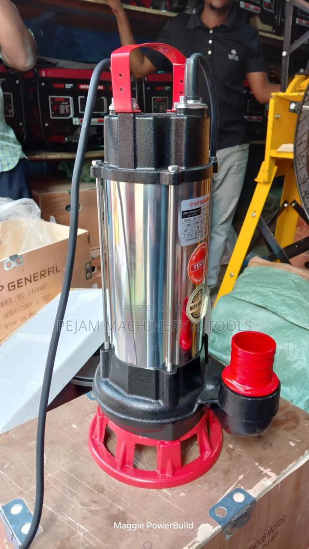 Vip General 2hp Sewage Submersible Pump Hmax:15m - thumbnail 2