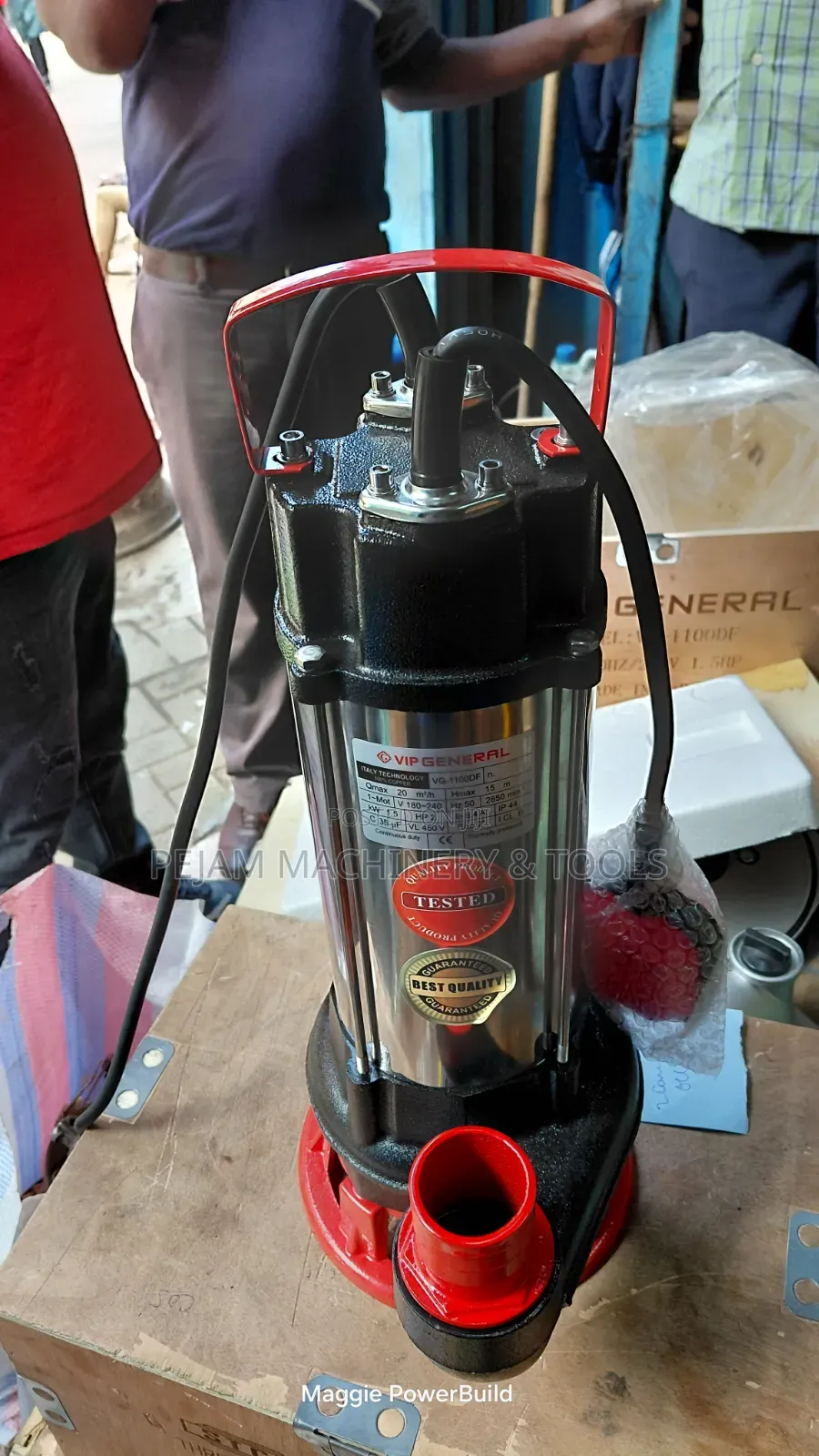 Vip General 2hp Sewage Submersible Pump Hmax:15m