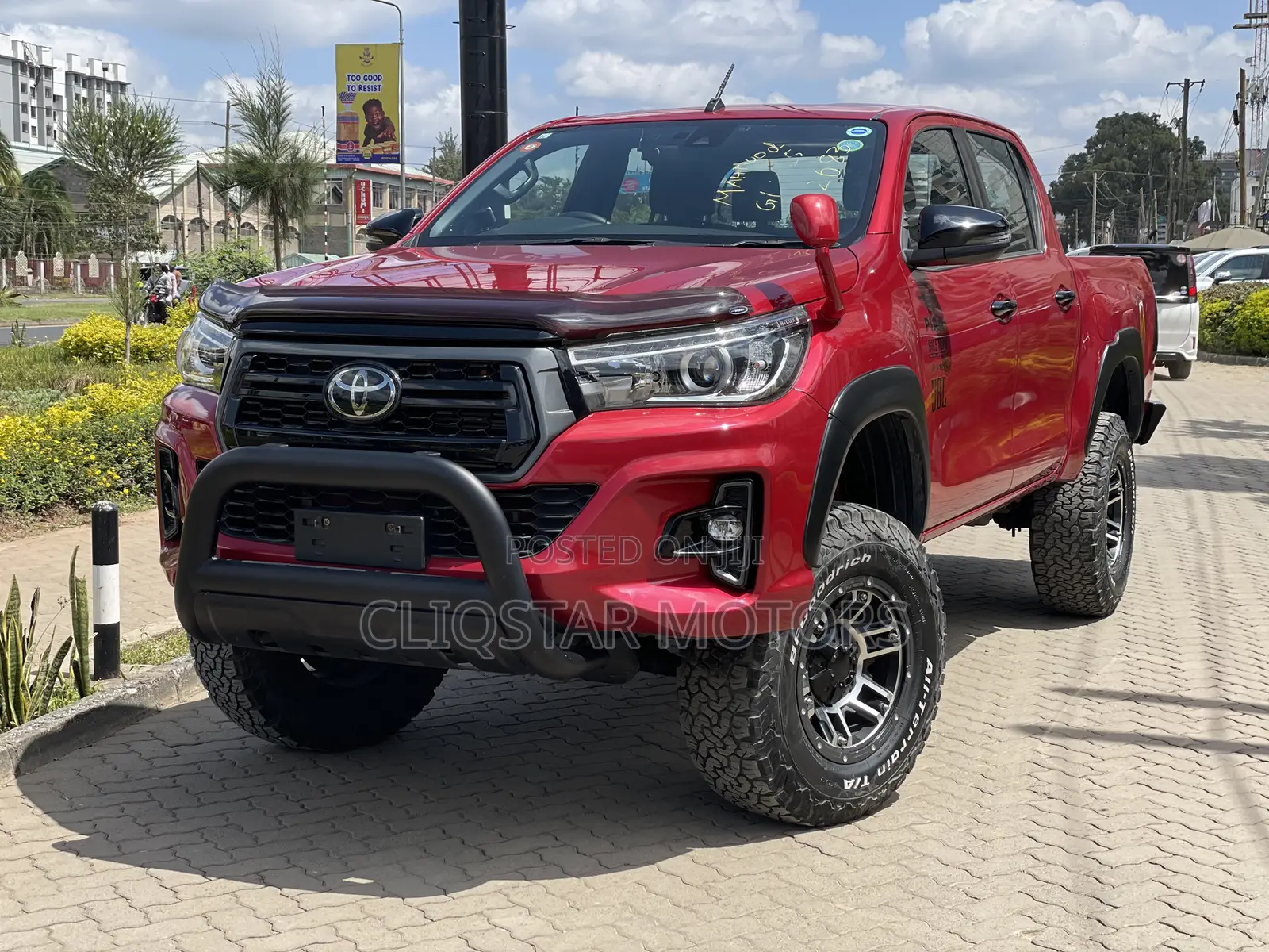 Toyota Hilux Revo Double Cab Deisel 2.4 AWD 2019 Red