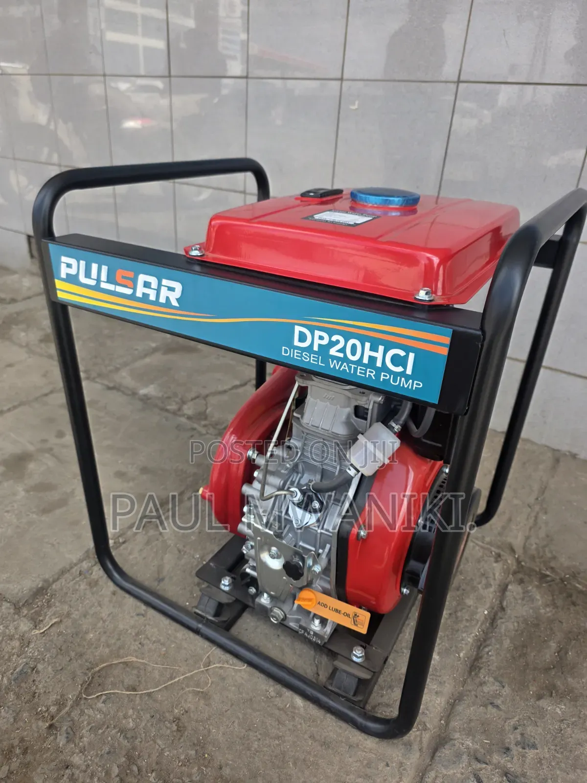 2" 10hp High Pressure Diesel Water Pump