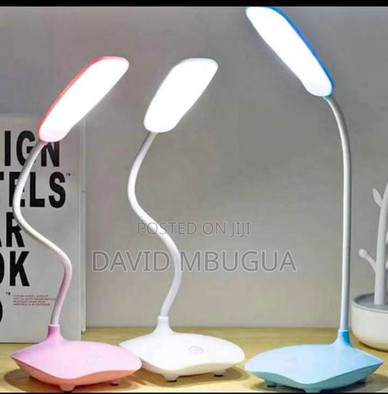 Generic Portable Led Desk Lamp With Torch