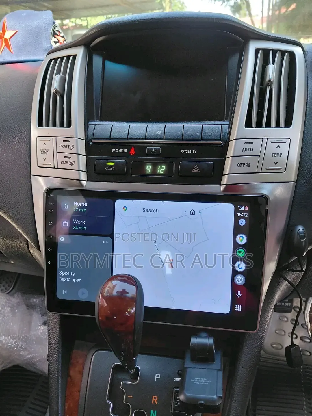 Toyota Harrier 2010 9inch Android Radio With Console