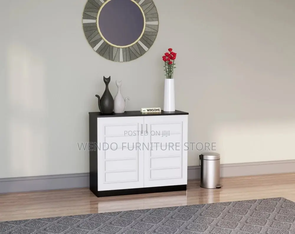 Office Cabinet; Two Doors Wooden Credenza