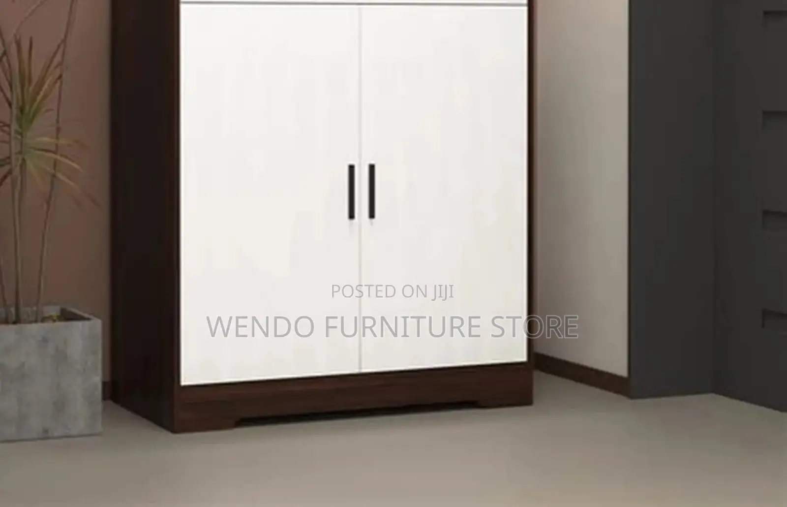 Office Cabinet; Two Doors Wooden Credenza