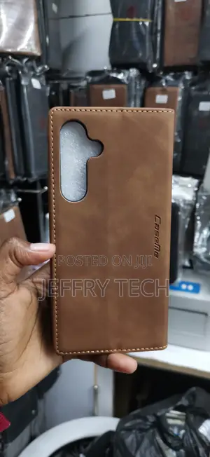 Brown Leather Flip Wallet Case- Caseme Retro