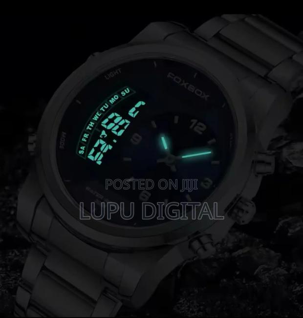 Foxbox Dual Time Gents Watch Fb0058e - thumbnail 2