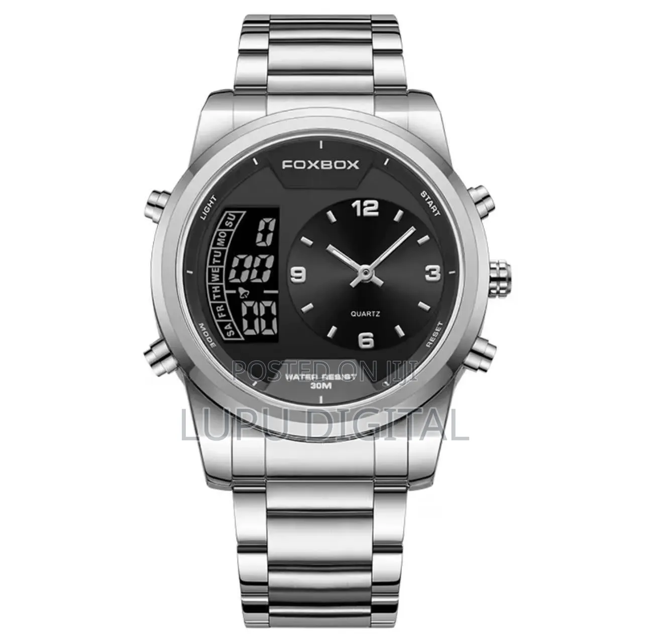 Foxbox Dual Time Gents Watch Fb0058e