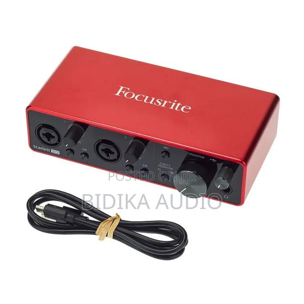 Focusrite Scarlett 2i2 3rd Gen Usb Audio Interface