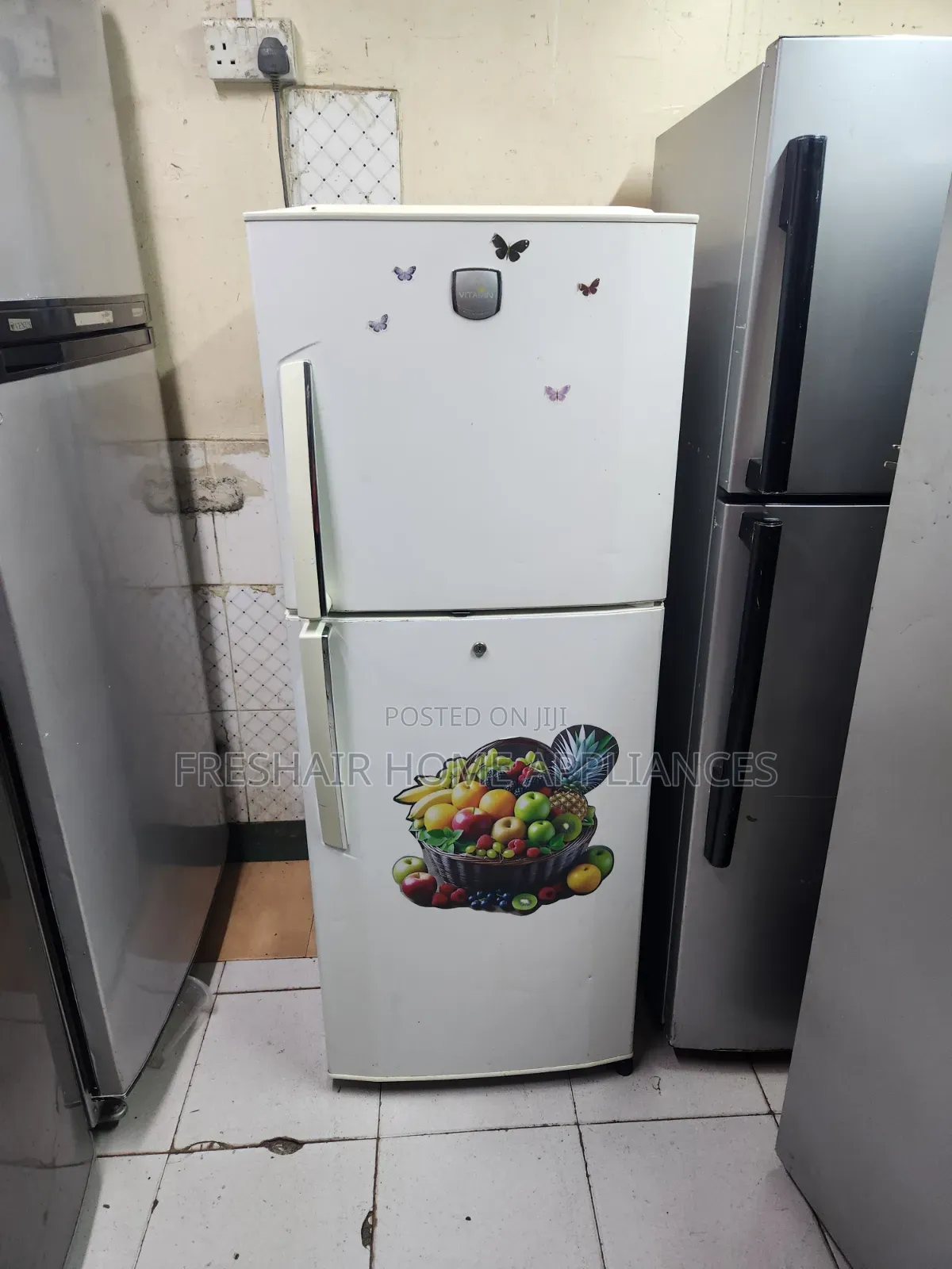 Exuk White 230litres Fridge