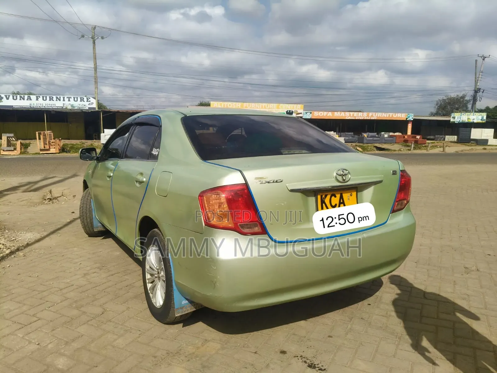 Toyota Axio 2007 Green