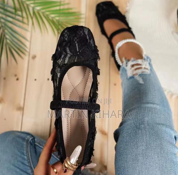 Clear Ballerina Flats (Size 37-43)