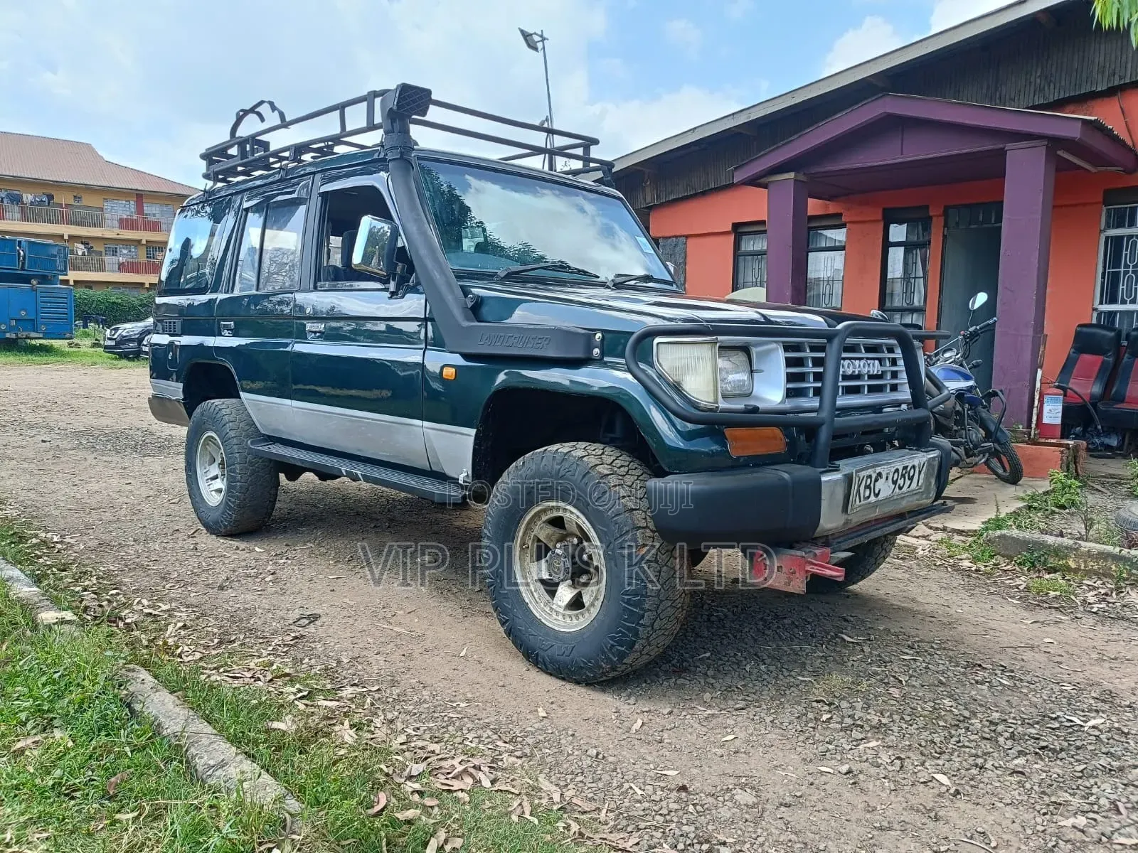 Toyota Land Cruiser Prado 3.0 D 1994 Green