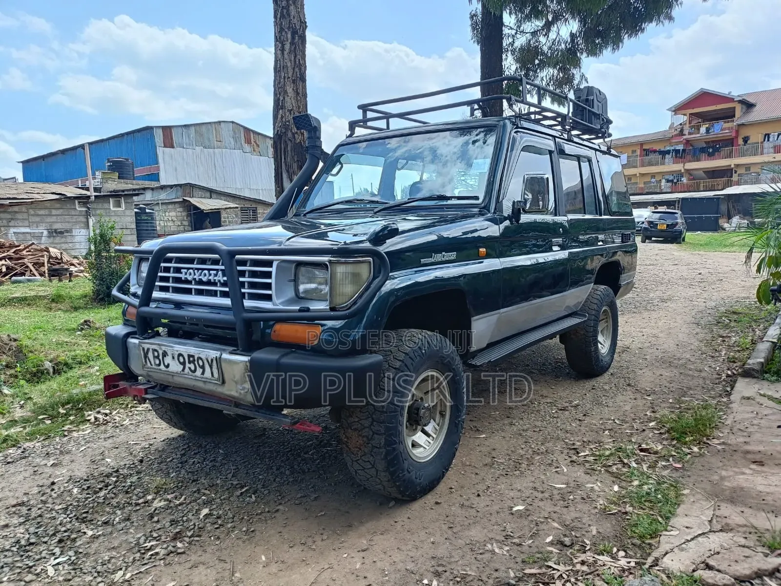 Toyota Land Cruiser Prado 3.0 D 1994 Green