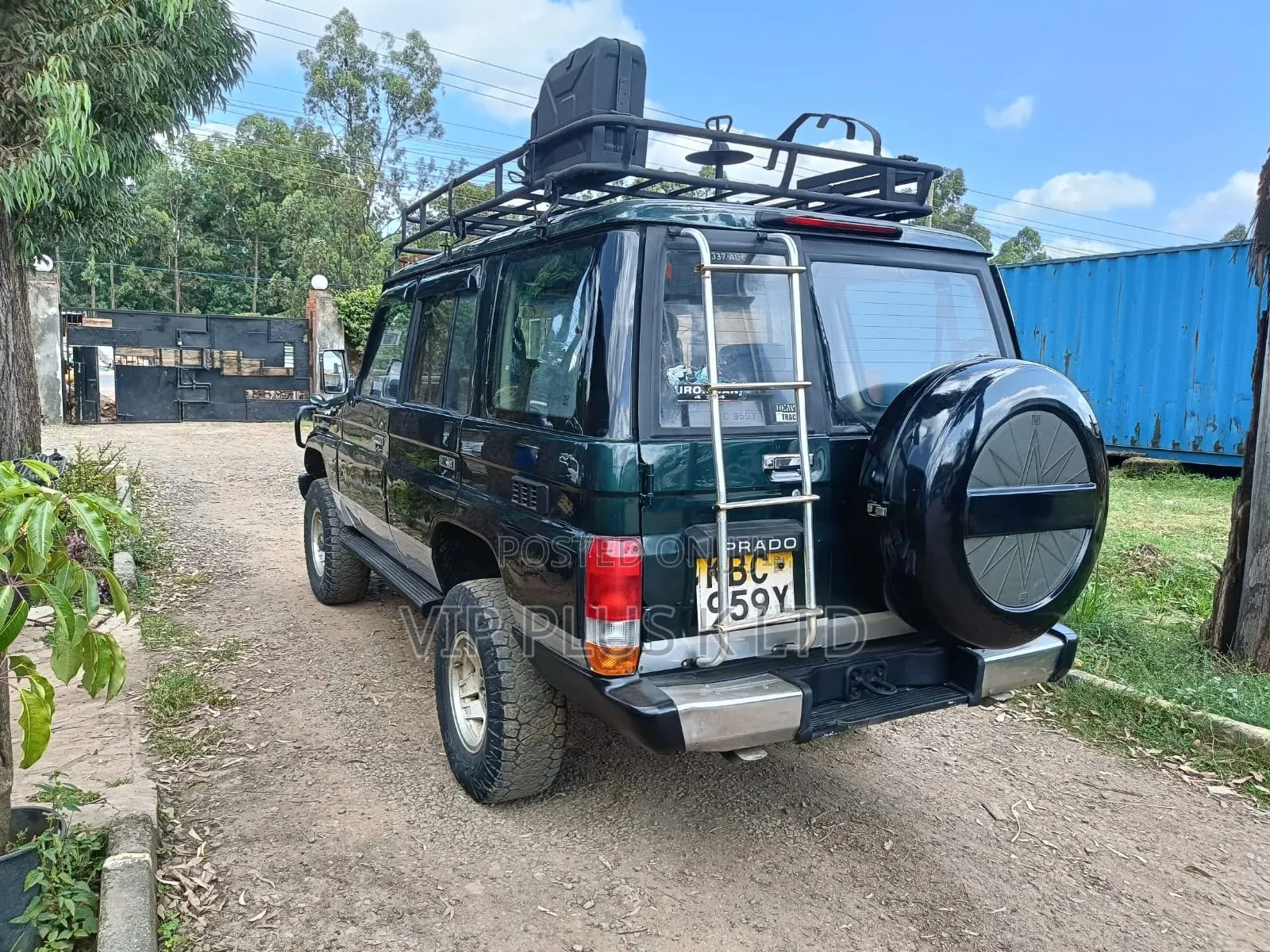 Toyota Land Cruiser Prado 3.0 D 1994 Green