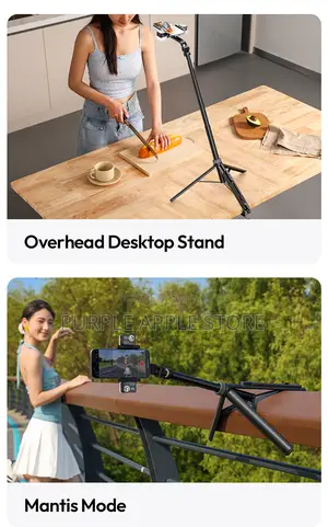 Ulanzi Tt88 Magnetic Phone Tripod2-in-1 Phone Clip