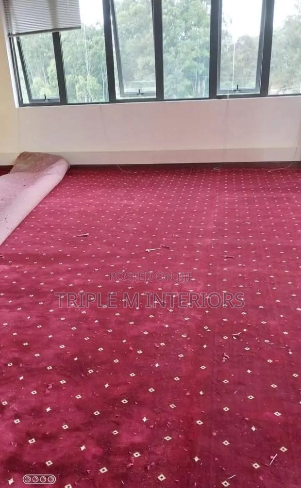 The Texture of Power: Ribbed Patterned Executive Carpets