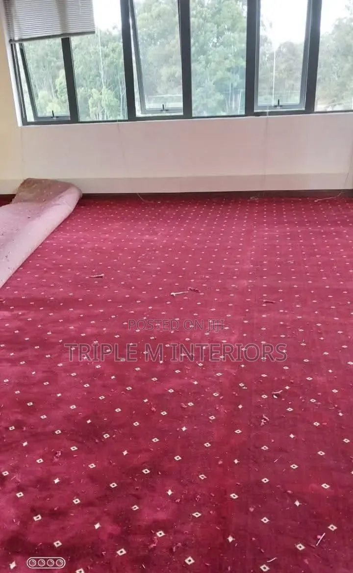 The Texture of Power: Ribbed Patterned Executive Carpets