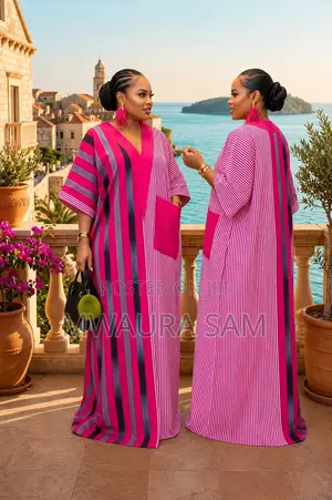 Elegant Kaftan Bubu Maxi Dress - Luxury Casual Vibe