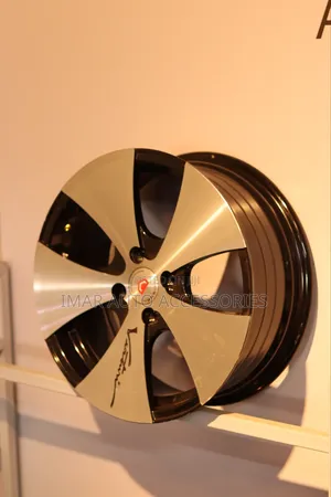 Vossen 16-Inch 5-Spoke Dual-Tone Alloy Wheels | Machined Black