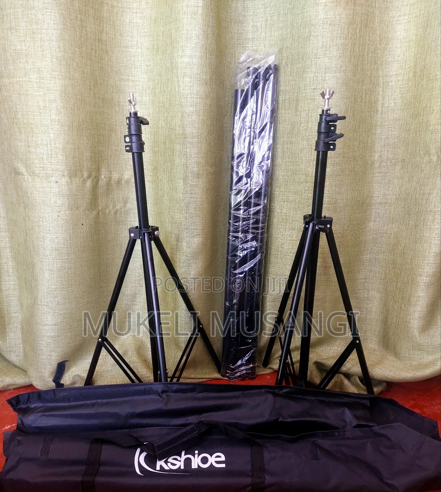 2×3m Adjustable Backdrop Stand For Photography With Carry Bag
