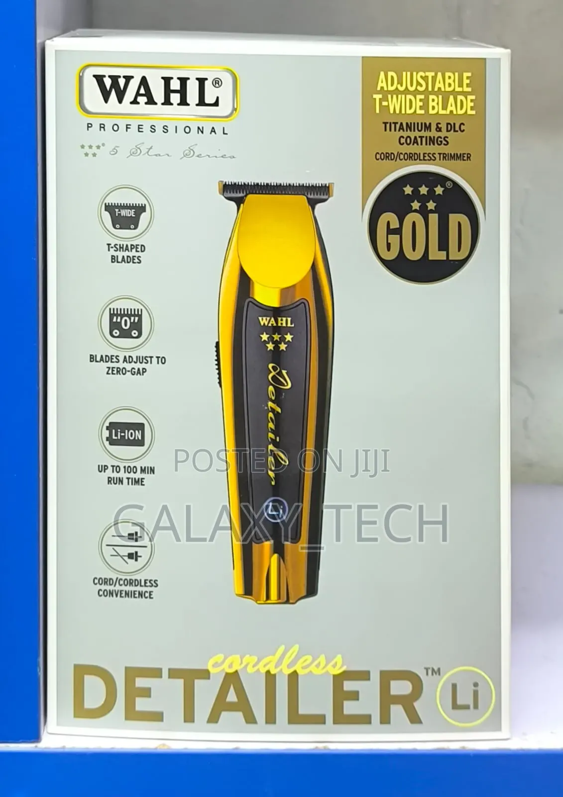 Detailer Gold Cordless Shaving Machine
