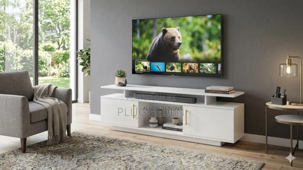 Oslo Modern Wooden Tv Stand 5ft With Led Light
