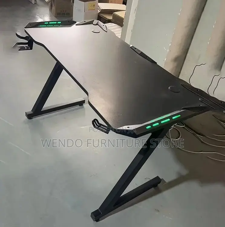 Office Table; High End Studio Gaming Desk With Holders