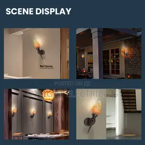 Waterproof Outdoor Led Light for Garden and Indoor R Hand-Wall Mounted