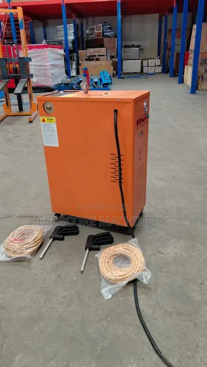 Steam Washer Machine With 2 Pipes Amd 2 Guns for Engine Wash.
