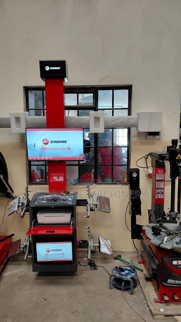 Sunshine Italy 3d Wheel Alignment Machine New Updated Model.