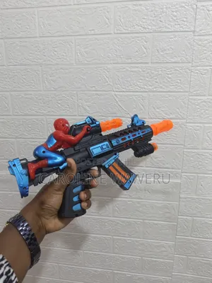 Toy Gun, This Is Spiderman Gun for Fun Times for the Kids