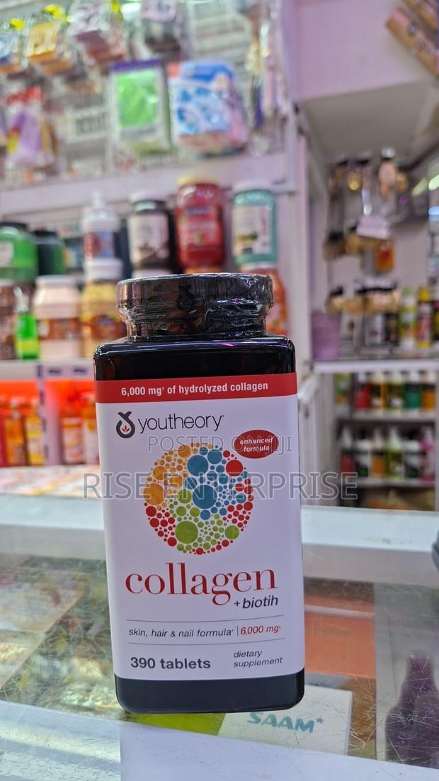 Youtheory Collagen + Biotin 390 Tablets-6000mg - main view
