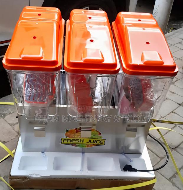 Commercial 3-Column Fresh Juice Dispenser 48l