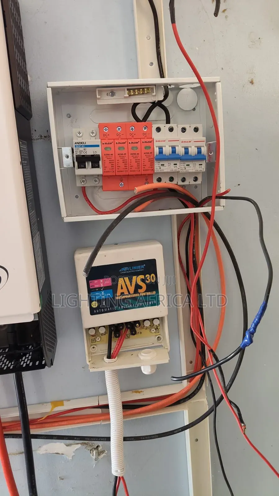 12kva Inverter - 16kwh Lithium Battery -(16)585w Solar Panels Off-Grid