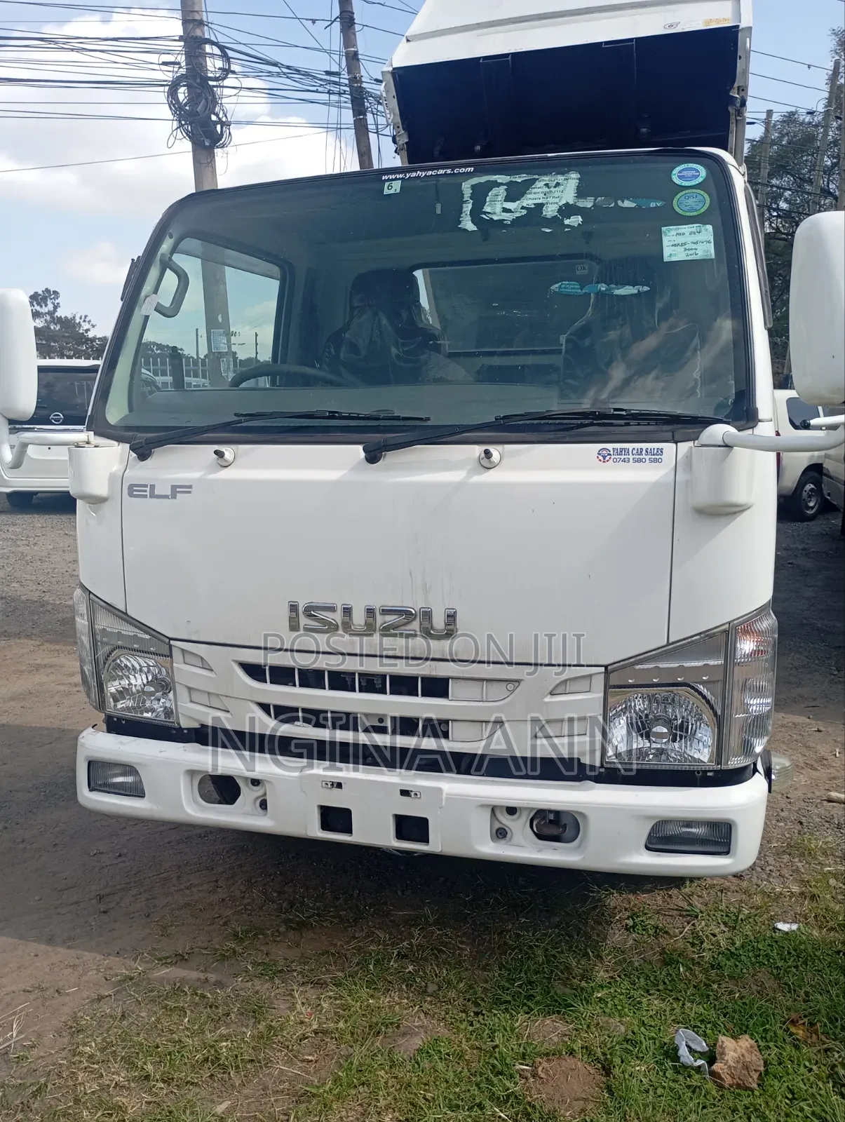 Isuzu Elf Tipper 2016 White